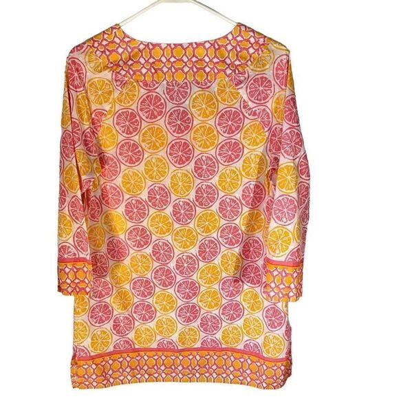 Vineyard Vines Citrus Tunic, S. 100% Cotton. Dress Beach Cover Up. Summer! - Picture 4 of 11